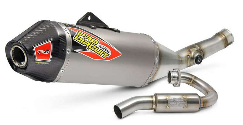 PRO CIRCUIT T-6 Compleet uitlaatsysteem - Kawasaki KXF 0121945H YOSHIMURA RS2 Inox Compleet uitlaatsysteem – Yamaha YFM 700 Raptor 338800C350