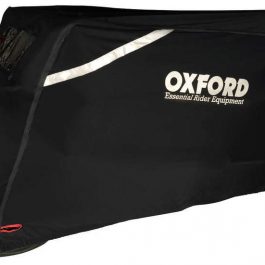 OXFORD Protex Stretch Outdoor Motorhoes Zwart Maat M CV161
