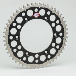 RENTHAL Twinring Aluminium ultralicht zelfreinigend hard geanodiseerd achtertandwiel 1230 – 520