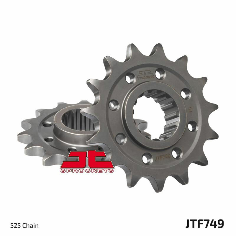 JT SPROCKETS Aluminium achtertandwiel 761 – 525
