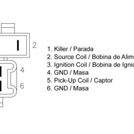 TECNIUM CDI-blok Honda XL 250R 01303-0E