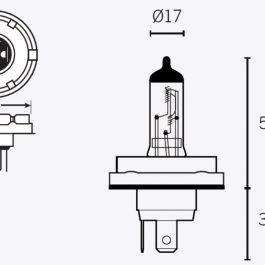 TECNIUM H5 Lampen 12V 60/55W 14640