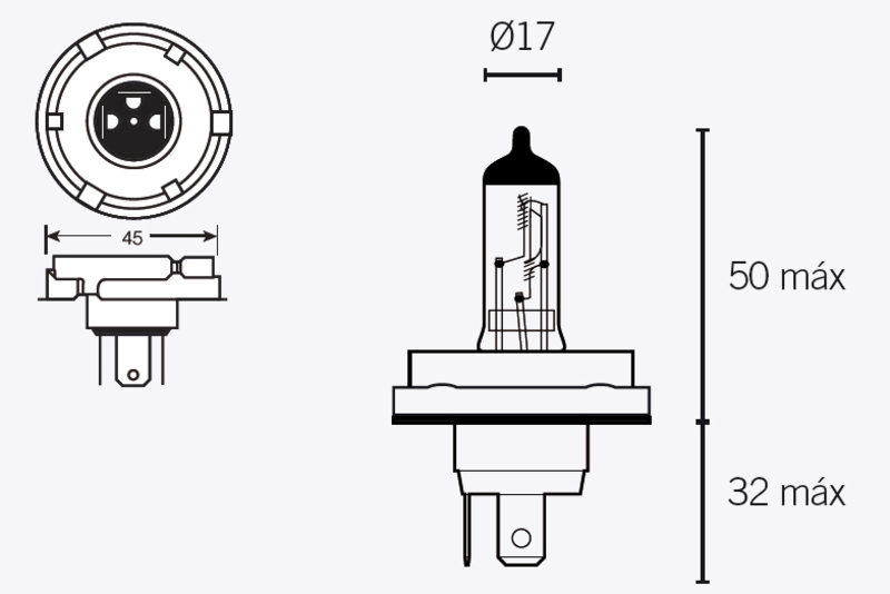 TECNIUM B35 Lampen 12V 35/35W – x10 14671