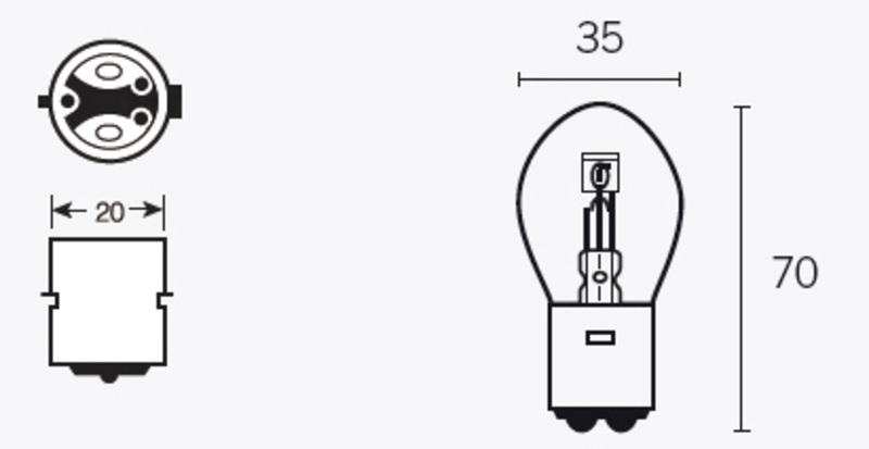 TECNIUM S2 Lampen 12V 40/45W - x10 14672 TECNIUM S2 Lampen 12V 40/45W – x10 14672