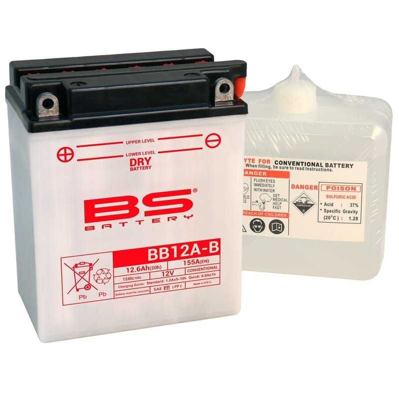 BS BATTERY SLA Accu Onderhoudsvrij af fabriek geactiveerd – BB3L-B 300842