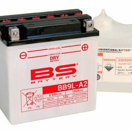 BS BATTERY Accu High performance met zuurpakket – BB9L-A2 310598
