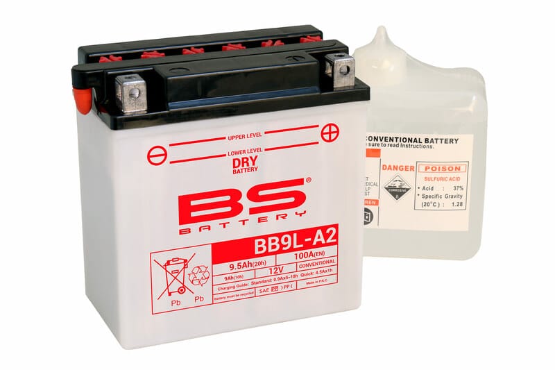BS BATTERY Accu High performance met zuurpakket – B60-N24L-A 310658