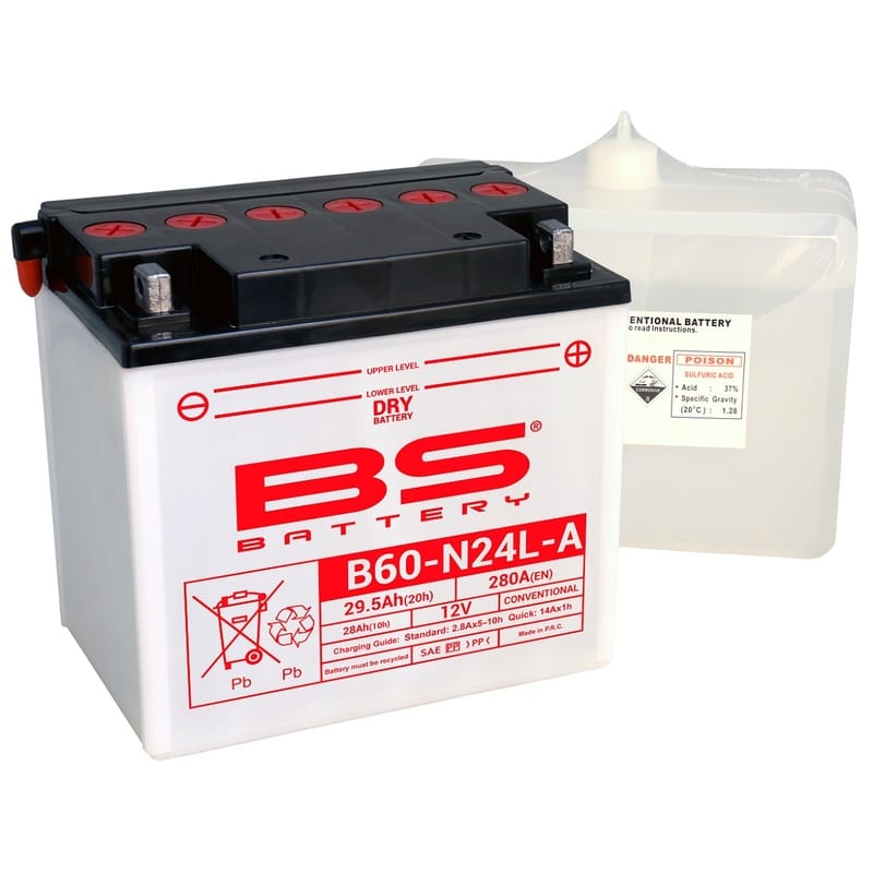 BS BATTERY Accu High performance met zuurpakket – BB12A-B 310562