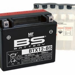 BS BATTERY Accu Onderhoudsvrij met zuurpakket – BTX12-BS 300603