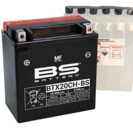 BS BATTERY Accu Onderhoudsvrij met zuurpakket – BTX20CH-BS 300616