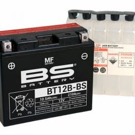 BS BATTERY Accu Onderhoudsvrij met zuurpakket – BT12B-BS 300628