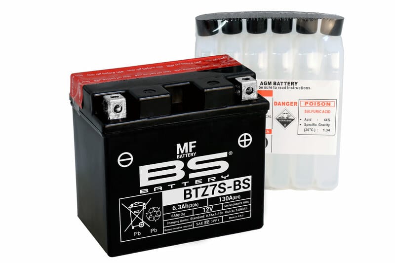 BS BATTERY Accu High performance met zuurpakket – BB16B-A1 310581