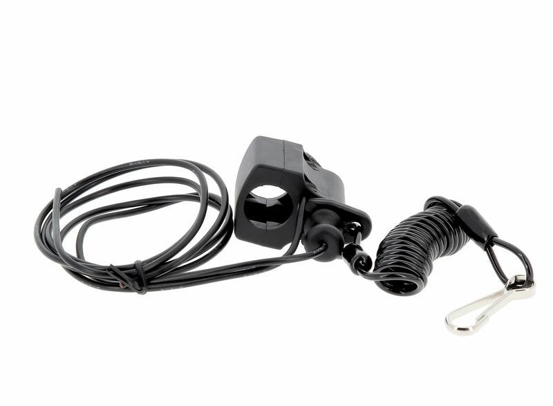 TECNIUM stroomonderbreker racing zwart L35-682 BK V PARTS Contactslot Derbi Variant Revolution 10886