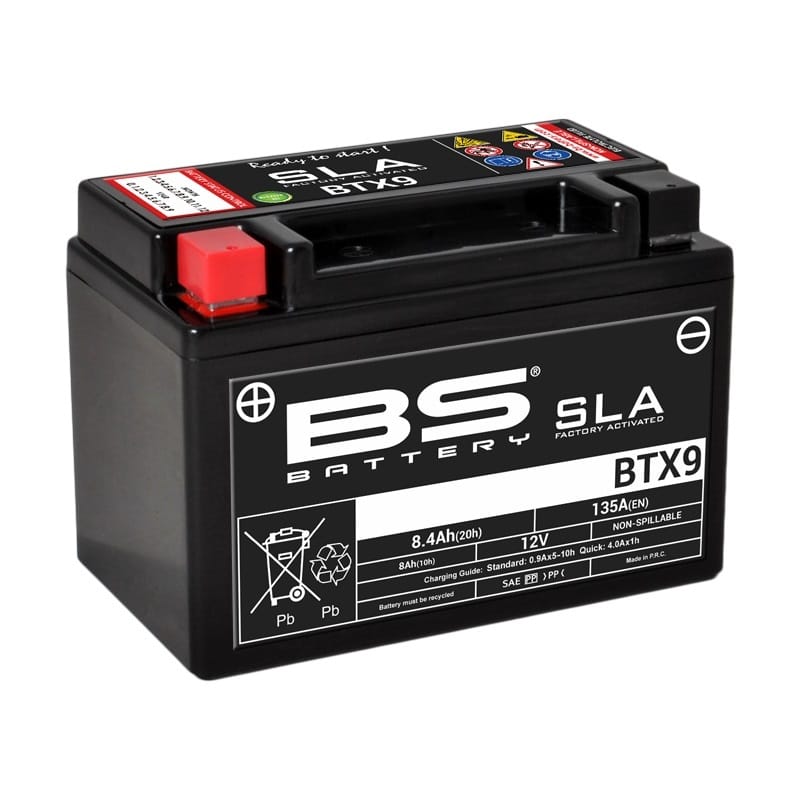 BS BATTERY Accu Conventioneel met zuurpakket – 6N6-3B 310518