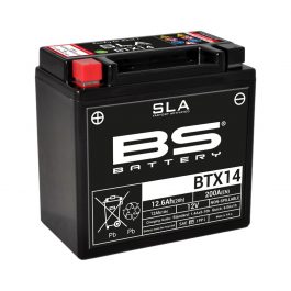 BS BATTERY SLA Accu Onderhoudsvrij af fabriek geactiveerd – BTX14