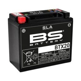 BS BATTERY SLA Accu Onderhoudsvrij af fabriek geactiveerd – BTX20H 300688
