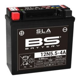 BS BATTERY SLA Accu Onderhoudsvrij af fabriek geactiveerd – 12N5.5-4A/4B 300841
