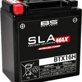 BS BATTERY SLA Max Accu Onderhoudsvrij af fabriek geactiveerd – BTX16H 300896