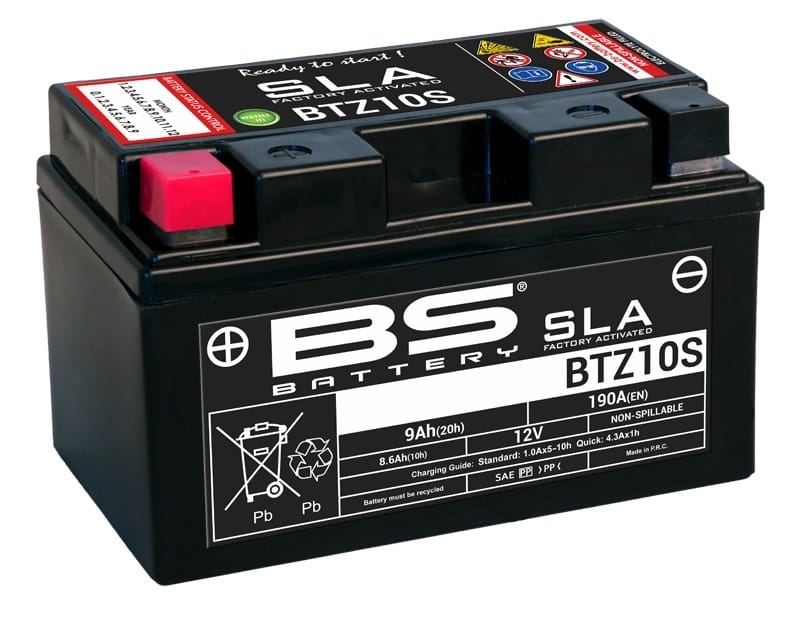 BS BATTERY SLA Max Accu Onderhoudsvrij af fabriek geactiveerd – BIX30HL 300884