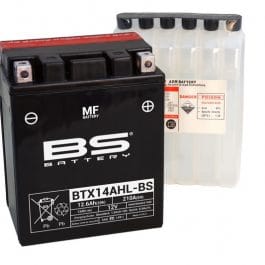 BS BATTERY Accu Onderhoudsvrij met zuurpakket – BTX14AHL-BS 300607