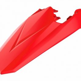 POLISPORT Achterspatbord + zijnummerplaten rood Beta RR 8556000004