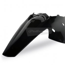 POLISPORT Achterspatbord + zijnummerplaten zwart KTM 8561300001