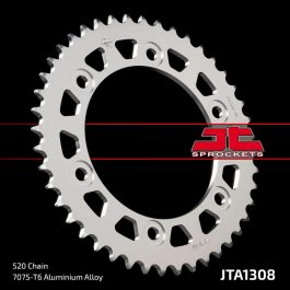 JT SPROCKETS Aluminium Ultra-Light Rear Sprocket 1308 – 520 JTA1308.42BLK