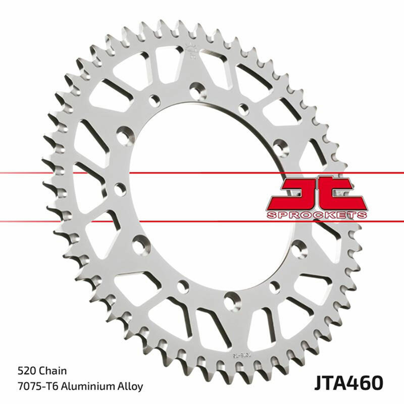 JT SPROCKETS Aluminium Ultra-Light Self-Cleaning Rear Sprocket 461 – 420
