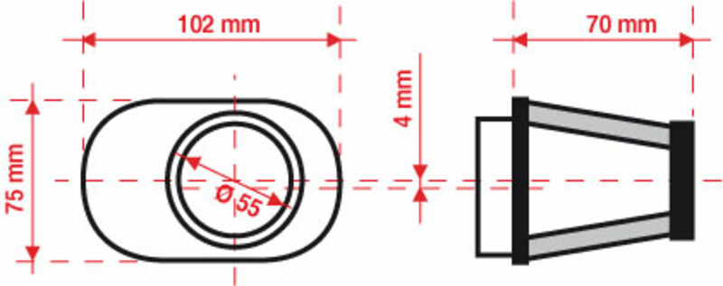 BMC Standard Air Filter – Honda Monkey 125 FM01056