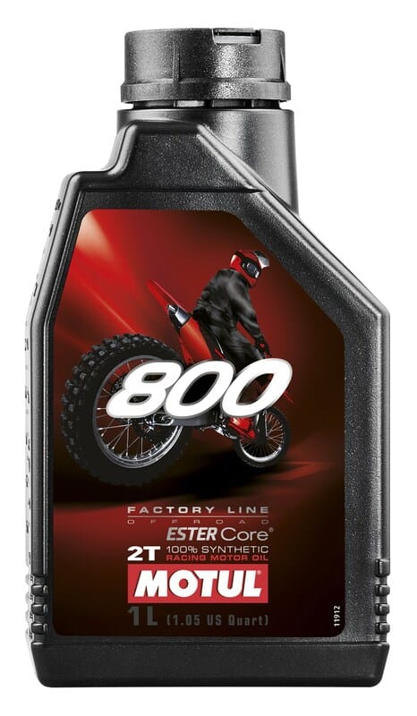 MOTUL 800 Factory Line Off-Road Racing 2T motorolie - 1L 104038 MOTUL 800 Factory Line Off-Road Racing 2T motorolie – 1L 104038