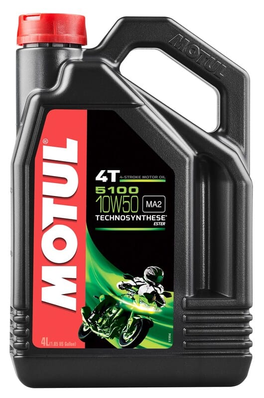 MOTUL 5100 4T motorolie - 10W50 4L 104076 MOTUL 5100 4T motorolie – 10W50 4L 104076