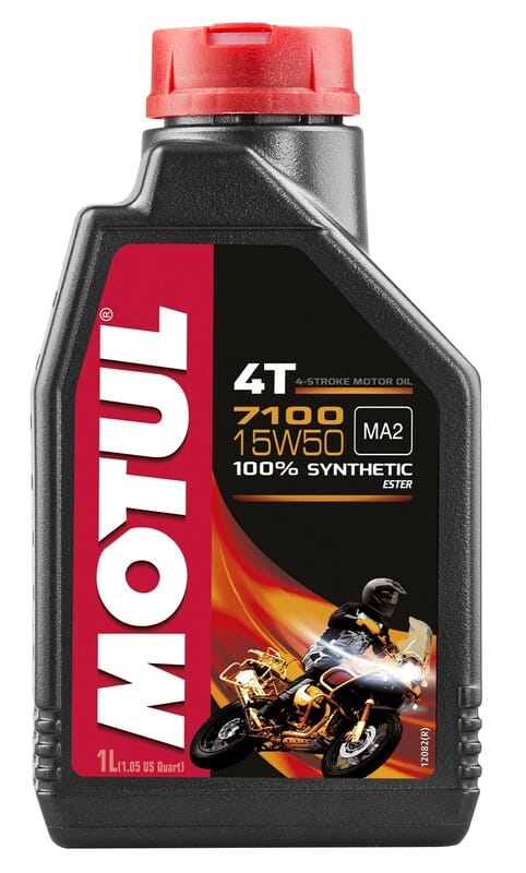 MOTUL 7100 4T motorolie - 15W50 1L 104298 MOTUL 300V Factory Line Off Road Racing 4T motorolie – 15W60 4L 104138