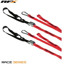 RFX Race-serie 1.0 Binders (Rood/Zwart) met extra lus & karabijnhaakclip
