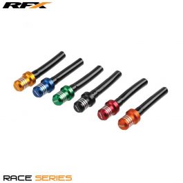 RFX Race Ontluchtingsbuis – Kort Incl 1-wegdop (zwart)