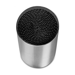 Complete MIVV lijn Urban RVS/RVS geluiddemper/zwarte ABS eindkap Honda SH300 C.HO.0007.K