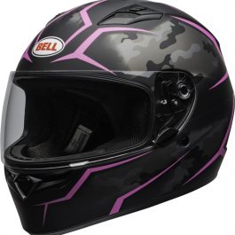 BELL Qualifier Helm – Stealth Camo Matte Black/Pink