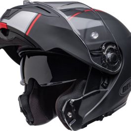 BELL SRT Modular Helmet – Hartluck Jamo Matte/Gloss Black/Red