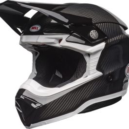 BELL Moto-10 Spherical Helmet Solid – Black/White