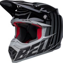 BELL Moto-9s Flex Sprint Helmet – Matte/Gloss Black/Grey