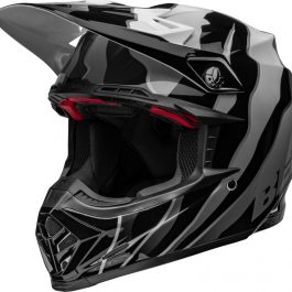 BELL Moto-9s Flex Claw Helmet – Black/White