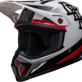 BELL MX-9 Mips Twitch DBK Helmet – White/Black
