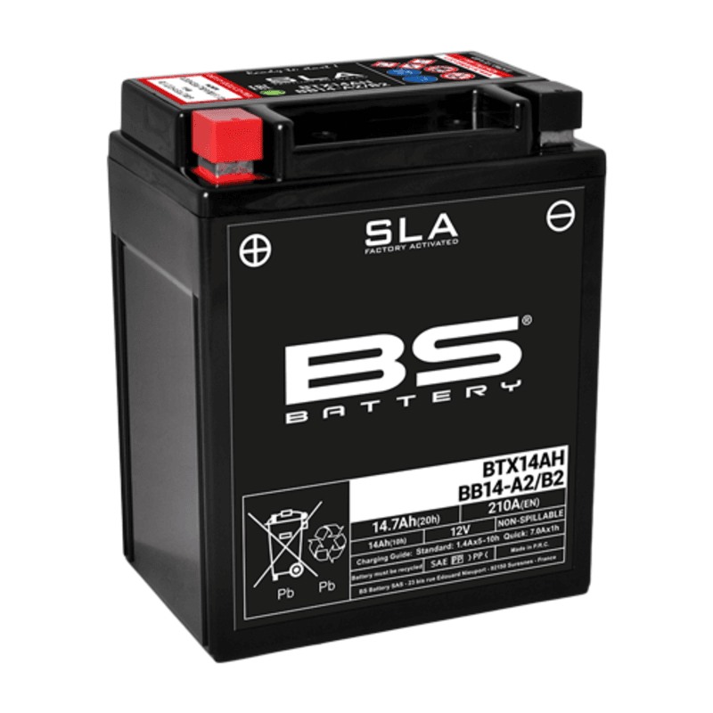 BS BATTERY SLA Accu Onderhoudsvrij af fabriek geactiveerd - BTX14AH/BB14-A2/B2 300758 BS BATTERY SLA Accu Onderhoudsvrij af fabriek geactiveerd – BTX14AH/BB14-A2/B2 300758
