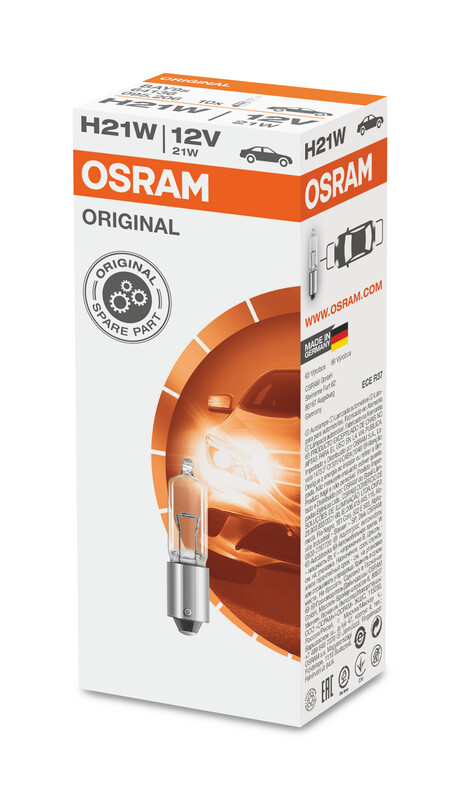 OSRAM Original Line H21W Lampen 12V 25W - x10 OSRAM Original Line H21W Lampen 12V 25W – x10