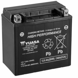 YUASA Accu Onderhoudsvrij met zuurpakket – YTX14H-BS YTX14H-BS