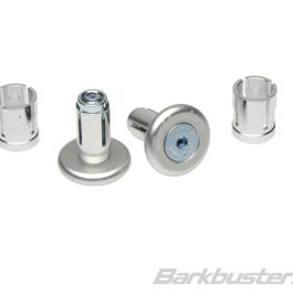 BARKBUSTERS Accessory Bar End Plug Anodized Silver B-045-SL