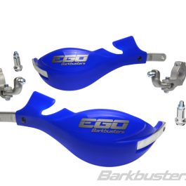 BARKBUSTERS EGO Handguard Two Point Mount Tapered Blue EGO-005-02-BU