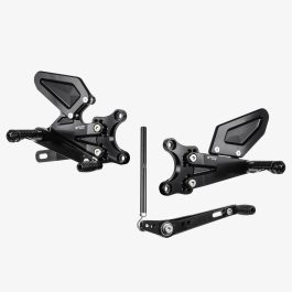 Bonamici Racing Aluminum rearsets Triumph Street Triple 765 S/R/RS 17-22