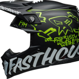 BELL Moto-9S Flex helm – Fasthouse MC Core Matte Black/Yellow