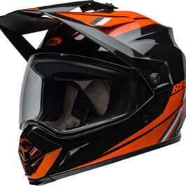 BELL MX-9 Adventure MIPS helm – Alpine Gloss Black/Orange