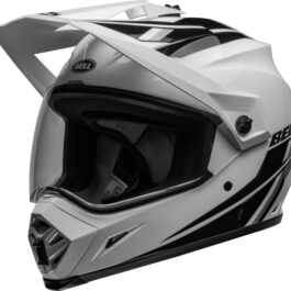 BELL MX-9 Adventure MIPS helm – Alpine Gloss White/Black